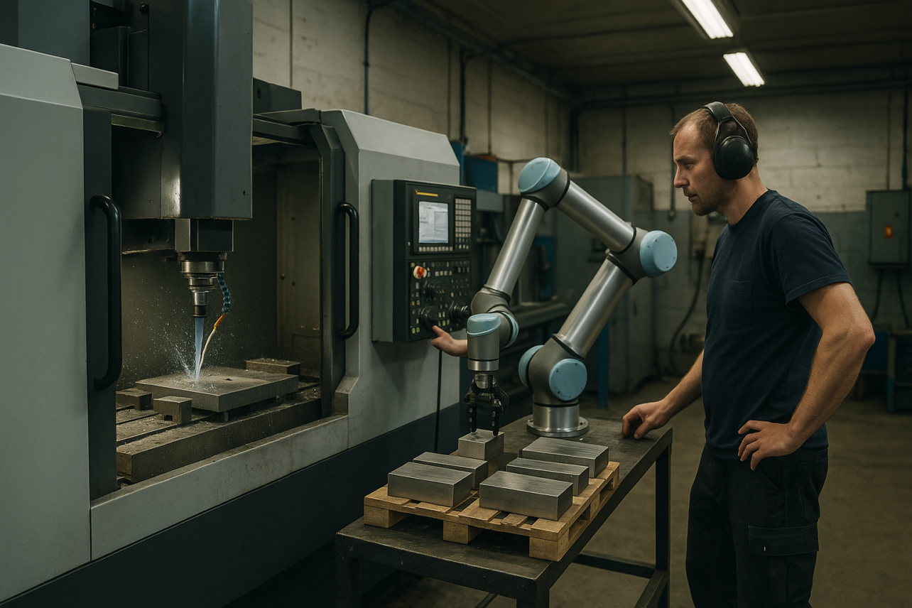 Kombinera CNC Maskiner med Kollaborativa Robotar för Effektiv Automatisering2025-09-26T07:34:54.611Z